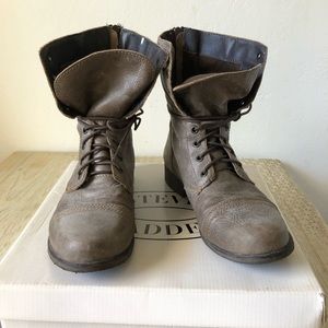 Steve Madden Boots, kombat brown